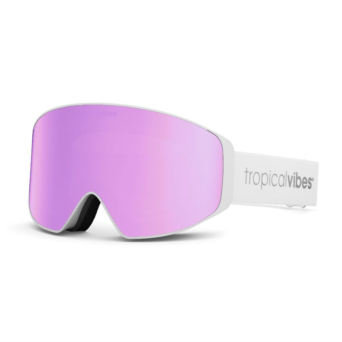 Tropical Vibes® Goggles Hemsedal Edt | White - Sakura Pink |